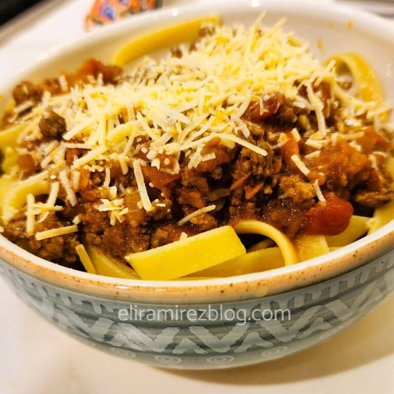 🍝 Mi Salsa bolognesa: versátil y muy rica